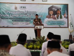 Wakil gubernur Jatim Hadiri Reuni Haji Tuban, begini Pesannya.