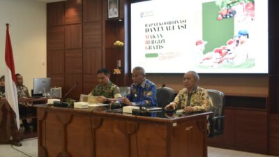 Perdana,Wabub Bersama Dandim dan Sekda Pimpin Rakor dan Evaluasi MBG.