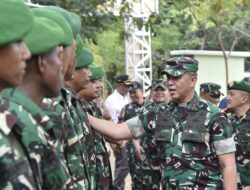 Pangdam V/Brawijaya Kunjungi Marshalling Area Yonif TP 932/Sunan Bonang, Apresiasi Dukungan Pemkab Tuban