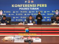 Polres Tuban ungkap kasus Peredaran Uang palsu di Grabakan