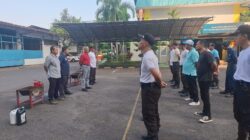 Refreshment Penanganan Kebakaran Satpam PT Haleyora Powerindo Perkuat Budaya Keselamatan Kerja di Lingkungan PLN