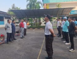 Refreshment Penanganan Kebakaran Satpam PT Haleyora Powerindo Perkuat Budaya Keselamatan Kerja di Lingkungan PLN