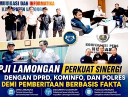 *PJI Lamongan Perkuat Sinergi dengan DPRD, Kominfo, dan Polres demi Pemberitaan Berbasis Fakta*