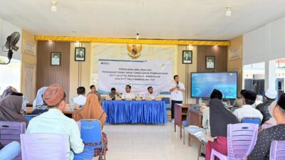 Sambut Momentum Idul Adha, PLN UIP JBTB Gencarkan Sosialisasi Awal Pembangunan SUTT 150 kV Batu Marmar – Bangkalan demi Perkuat Keandalan Listrik Madura