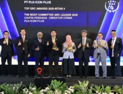 Dua Penghargaan TOP GRC Awards 2026 Kembali Diraih, Tegaskan Komitmen PLN Icon Plus pada Tata Kelola