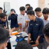 Perluas Wawasan Industri Telekomunikasi, 62 Siswa SMK Pawyatan Daha 1 Belajar Teknologi Fiber Optik di PLN Icon Plus